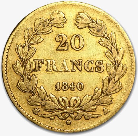 20 Francs | Or | meilleur prix
