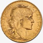 20 Franchi Francesi Galletto e Marianna Marengo d'oro | 1899-1914