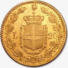 20 Lire Italiane Umberto I | Marengo I Oro | 1879-1897