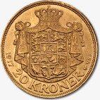 20 Kroner Christian X Denmark Gold Coin | 1913-1917