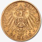 20 Mark Kaiser Wilhelm II Preußen | Gold | 1888-1913