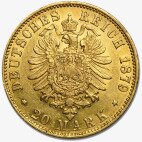 20 Mark | Free Hanseatic City of Hamburg | Gold | 1875-1913