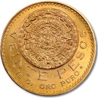 Monete d’oro Pesos Messicani 