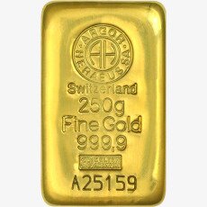 250g Gold Bar | Argor-Heraeus | Casted