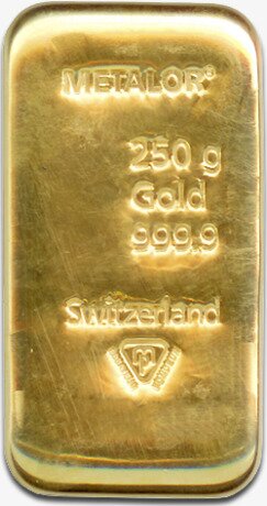250g Gold Bar | Metalor