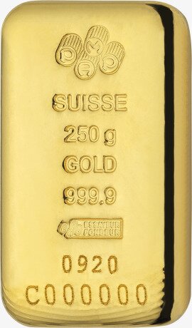 250g Lingote de Oro | PAMP Suisse