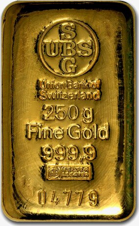 250g Gold Bar | UBS