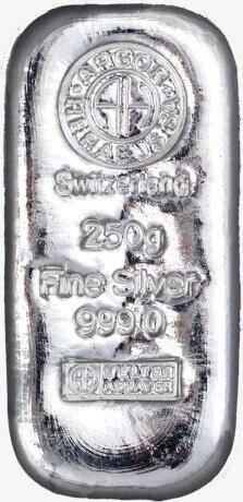 250g Silver Bar | Argor-Heraeus