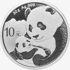 30g Chińska Panda Srebrna Moneta | 2019