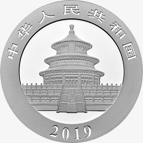 30g China Panda Silbermünze (2019)