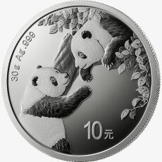 30g China Panda Silbermünze | 2023