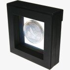 Cornice per monete 3D | Nero | 10cm x 10cm
