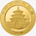 3g China Panda Gold Coin (2020)