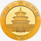 3g China Panda Gold Coin (2021)