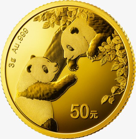 3g China Panda Gold Coin | 2023