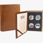 Набор серебряных монет Книга Джунглей 4 x 1 унции 2017 Юбилейный Выпуск (Jungle Book)
