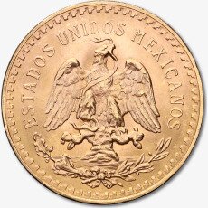 50 Pesos Messicani d&#039;Oro | 1821-1947