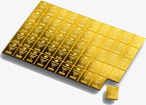 50 x 1g CombiBar | Gold | Degussa