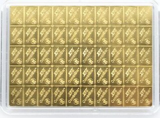 50 x 1 gr CombiBar® | Oro | Valcambi | Imballaggio danneggiato