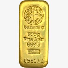 500g Lingotto d&#039;oro | Argor-Heraeus | Colato