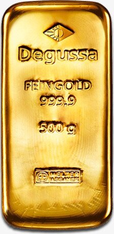500g Gold Bar | Degussa