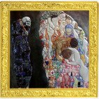 500g Gustav Klimt "Death and Life" Coin Bar | Silver