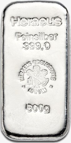 500 gr Lingotto d'argento | Diverse Manifatture