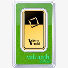 50g Gold Bar | Valcambi | Green Gold
