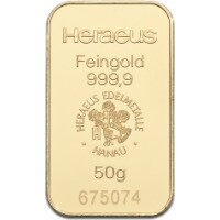 50 gramowe sztabki złota