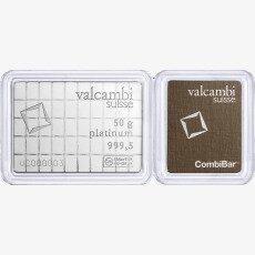 50x1g CombiBar® | Platine | Valcambi