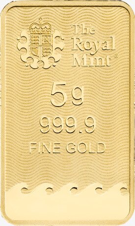5g Britannia Lingote de Oro | Royal Mint