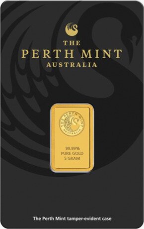 5 gr Lingotto d'oro | Perth Mint | con Certificato