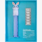 6 x 5g Gaufrette en Argent | PEZ Spring Bunny Dispenser | PAMP