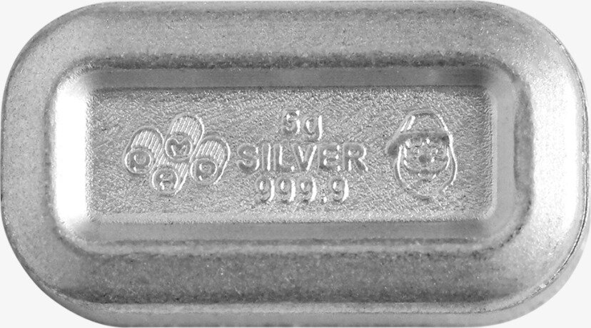 6 x 5g Silver Bar | Santa PEZ Dispenser | PAMP