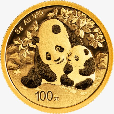 8g Panda China | Oro | 2024