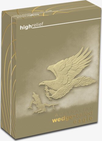 1 oz Australian Wedge-Tailed Eagle | Gold | Proof | High Relief | 2015