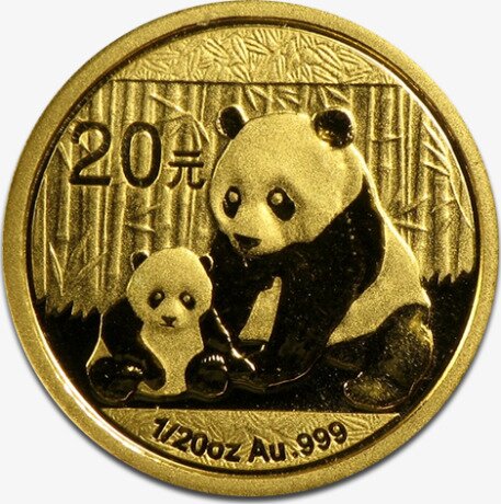 1/20 oz China Panda | Gold | mixed years
