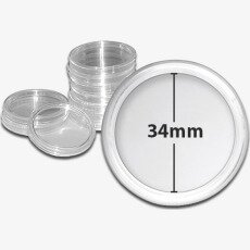 Coin Capsule - Inner Diameter 34mm