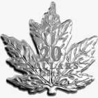 Канадский кленовый лист 1 унция 2015 Серебряная монета (Cut-out Maple Leaf)