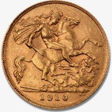 Halber Sovereign Edward VII. | Gold | verschiedene Jahrgänge