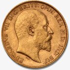 Half Sovereign Edward VII Gold Coin (Mixed Years)