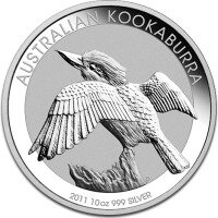 Kookaburra d&#39;argento