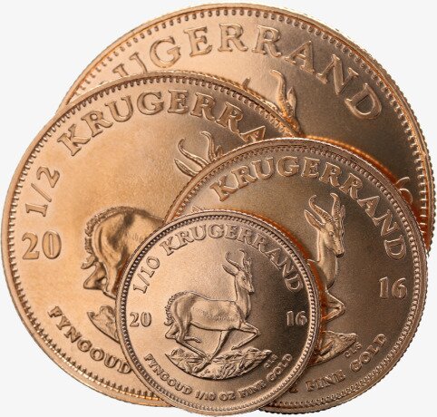 1/4 oz Krugerrand Gold Coin (mixed years)