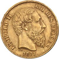 Belgian Franc Gold Coins