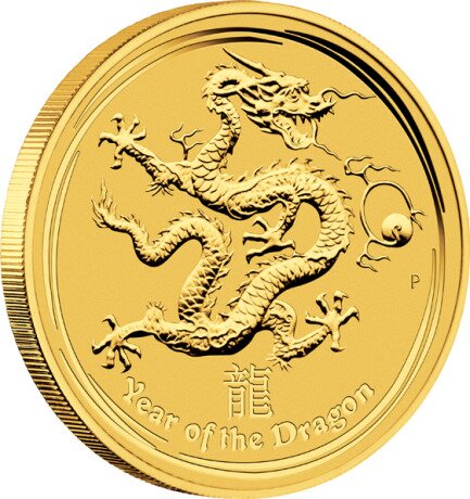 1/20 oz Lunar II Dragon | Gold | 2012