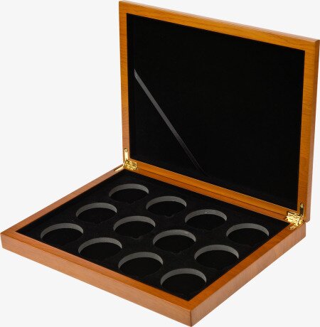 Pudełko na srebrne monety Lunar II | 12 x 1 uncja