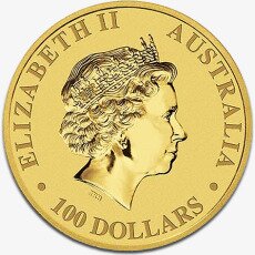 Золотая монета Наггет Кенгуру 1 унция разных лет (Nugget Kangaroo)
