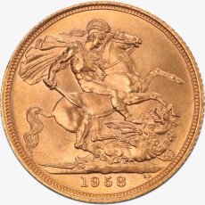 Sterlina d&#039;Oro Regina Elisabetta II | 1957-2021