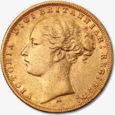 Sterlina d&#039;Oro Vittoria Testa Giovane | 1838-1887