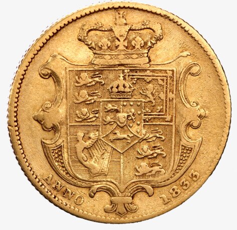 Золотой Соверен (Sovereign William IV) Вильгельма IV 1830-1837